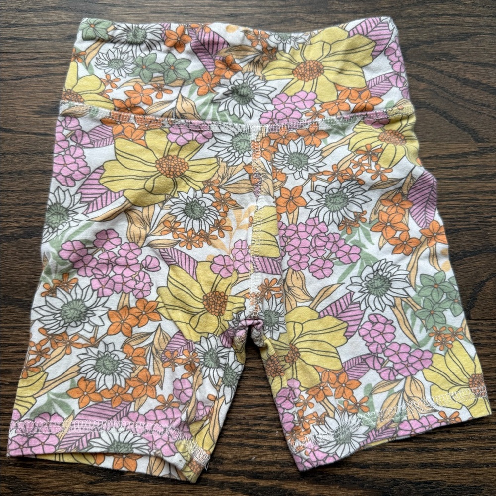 Jessica Simpson Floral Kids Shorts - Multicolor 3T Like New